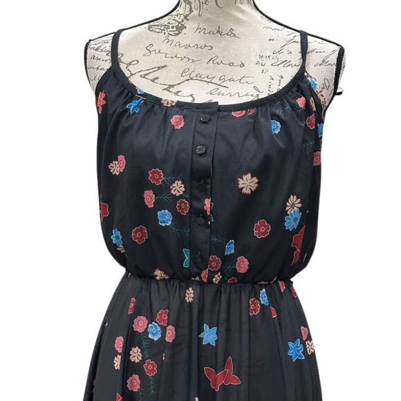 Vtg 70s Oops California Cottagecore Dress - Picture 3 of 8